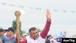 Avropa Oyunları məşəli Sabirabadda - 7 may 2015