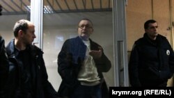 Екс-міністр охорони здоров'я Криму Петро Михальчевський на суді, 28 січня 2019 року