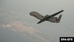 RQ-4 Global Hawk pilotsuz təyyarəsi (Foto arxivdəndir)