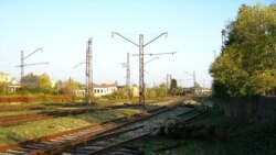 Абхазский участок железной дороги в Очамчири