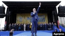 Rareș Bogdan, în campania electorală din 2019 pentru europarlamentare, unde a fost pe primul loc al listei de candidați PNL