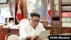 Udhëheqësi verikorean, Kim Jong Un.