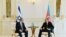 Нетаньяху и президент Азербайджана Ильхам Алиев (2016 год)