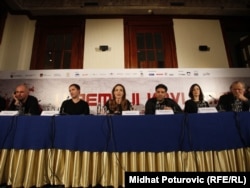 Konferencija za novinare ekipe filma u Sarajevu, 14. februar 2012.