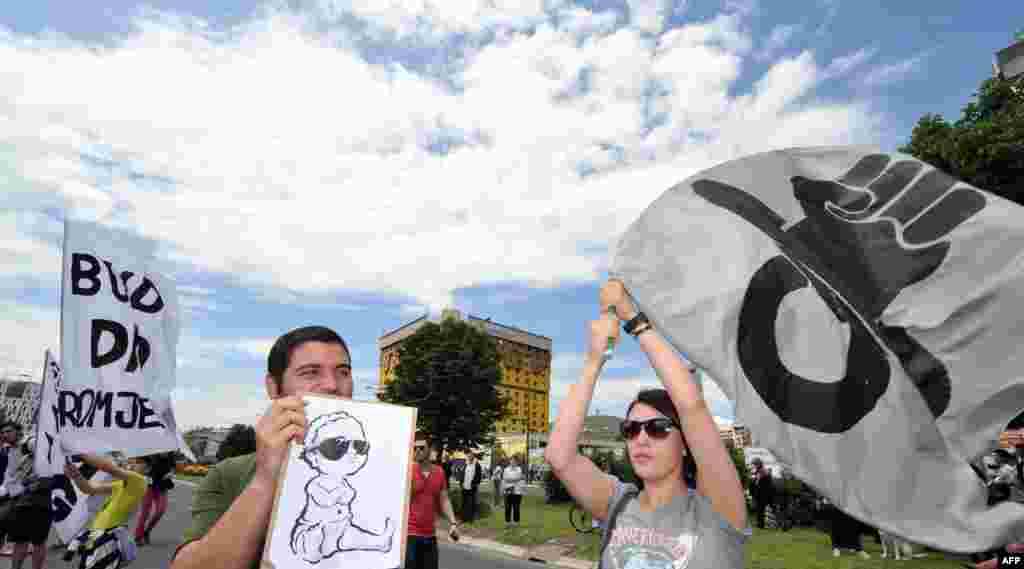 Sarajevo, 11. juni 2013. Foto: AFP / Elvis Barukčić 