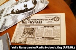 Під час громадське обговорення перейменування області у «Просвіті», Дніпро, 10 лютого 2018 року