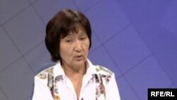 Veteran Kyrgyz human rights activist Aziza Abdrasulova