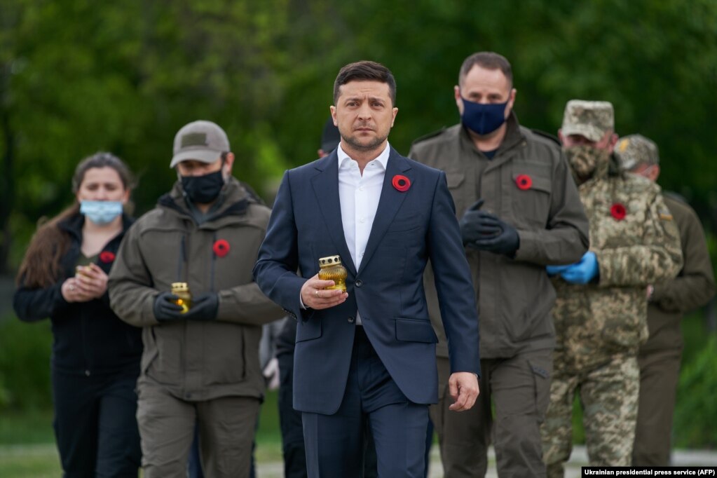 Владимир Зеленский, 8 мая 2020 год