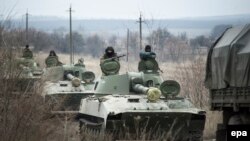Военная техника пророссийских боевиков на Донбассе, архивное фото
