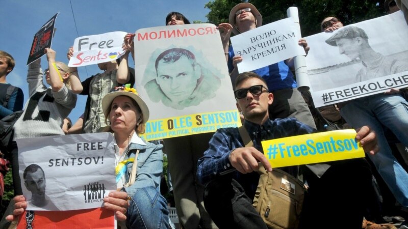 В Харькове митинговали в поддержку Олега Сенцова (+видео)