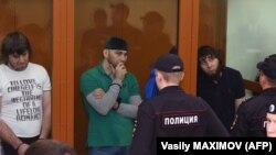 Осужденные по делу об убийстве Бориса Немцова (архивное фото)