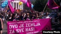 Sa Pride parade u Zagrebu, foto: klix.ba