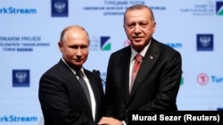 Erdogan i Putin u Istanbulu, novembar 2018.