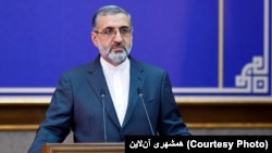 Iranian judiciary spokesman Gholamhossein Esmaili (file photo) 