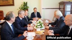 Візыт парлямэнцкай дэлегацыі Беларусі ў Польшчу, 1 лютага 2017 году