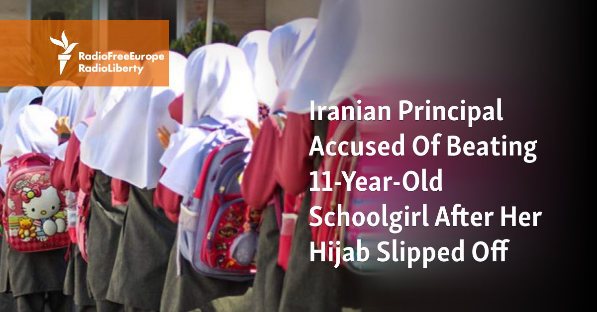 Iranian Principal Accused Of Beating 11-Year-Old Schoolgirl After Her Hijab Slipped Off - Vimarsana News