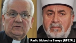 Biskup Franjo Komarica i muftija Husein Smajić