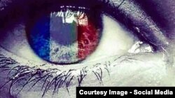 Ілюстрація з соціальних мереж на підтримку народу Франції через теракти 14 листопада