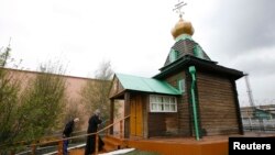 Православный храм в мужской колонии под Красноярском