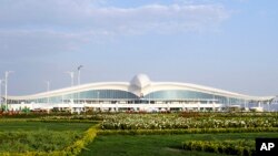 Türkmenistanyň täze aeroporty (Illýustrasiýa suraty)