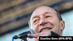 Traian Basescu la Chișinău, 25 martie 2018.