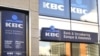 A branch of the Belgian bank KBC is seen in Brussels on October 27, 2008. KBC became on October 27 the latest Belgian bank to get its capital shored up by the Belgian state, which is to pump 3.5 billion euros (4.4 billion USdollars) into the group after a