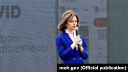 Министр здравоохранения Грузии Екатерина Тикарадзе