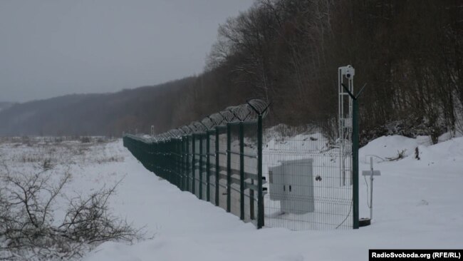 Забор в Новой Таволжанке