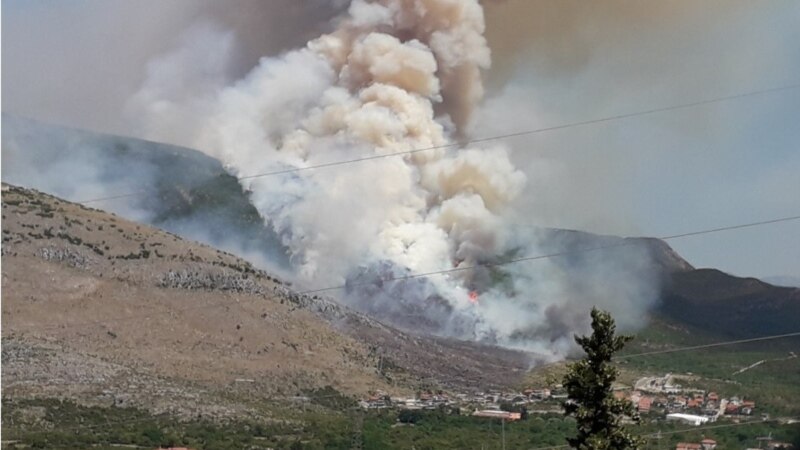 BiH: Požar u blizini Trebinja