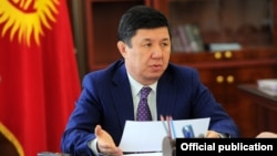 Prime Minister of Kyrgyzstan Temir Sariev.