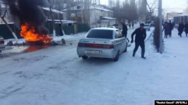 После ареста Тохира Мамадбокирова, Хорог, 3 января 2019 года
