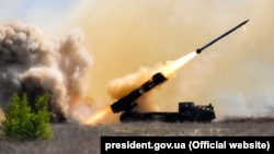 Испытание ракет "Патриот" на Украине 