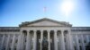 File photo: US Treasury Department building in Washington, DC. October 18, 2018(AFP)