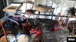 آتش‌سوزی مدرسه دخترانه در زاهدان که به مرگ چهار دانش‌آموز انجامید
