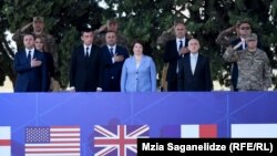 В церемонии открытия приняли участие премьер-министр Грузии Георгий Гахария, министр обороны Ираклий Гарибашвили, члены кабинета министров и командующий Силами обороны Грузии