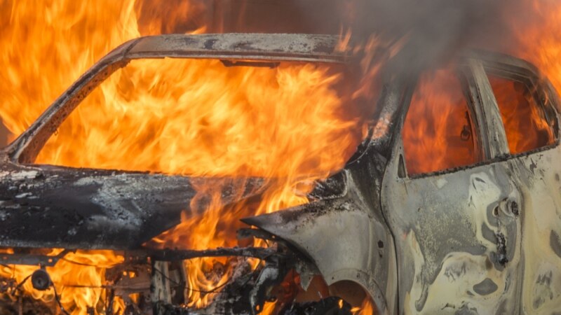 Полиция Актюбинской области: подозреваемые в браконьерстве сожгли машину. Они под следствием 
