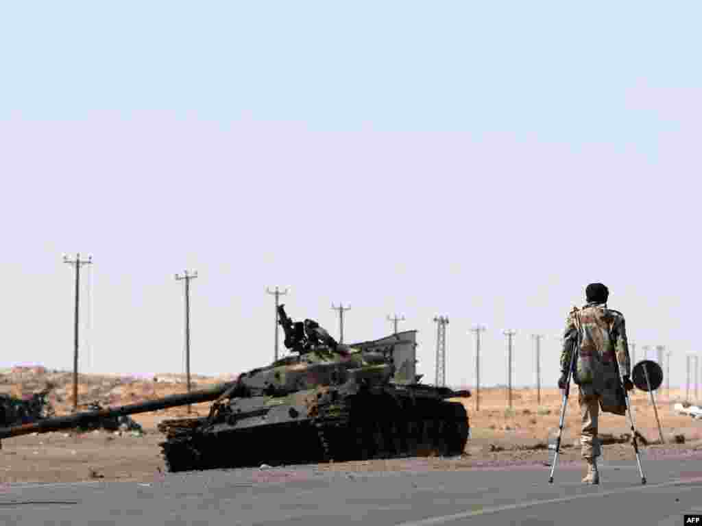 Libija - Ajdabiyah, 12.04.2011. Foto: AFP / Marwan Naamani 