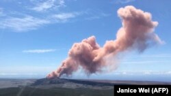 Erupcija vulkana na Velikom ostrvu dogodila se u četvrtak