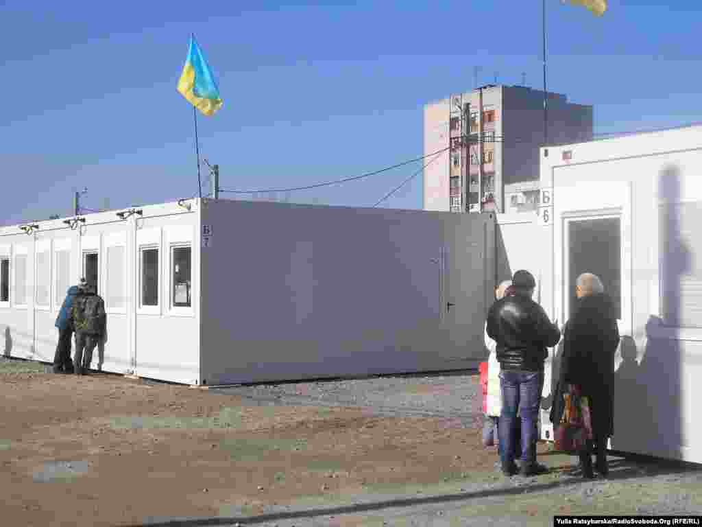 Ukraine -- Transit camp in Pavlograd for displaced persons from of Donbass, Dnipropetrovsk, 16Feb2015
