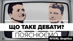 Радіо Свобода зібрало головну інформацію про правила президентських дебатів