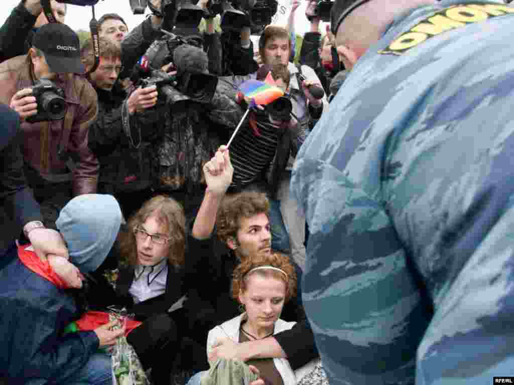 Гей-парад в Москве #8