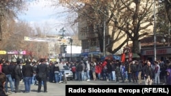 Današnji protest u Makedoniji