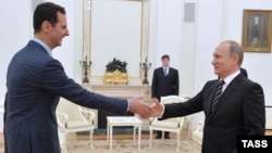 Bashar al-Assad və Vladimir Putin