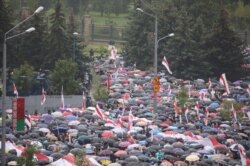 Воскресный Марш единства в Минске