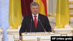 Președintele ucrainean Petro Poroșenko