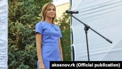 State Duma Deputy Natalia Poklonskaya is one of the harshest opponents of the film. (file photo)