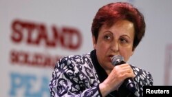 İranın Nobel sülh mükafatı laureatı Shirin Ebadi