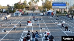 Vlasti u Las Vegasu kritikovane zbog pretvaranja parkinga u smeštaj za beskućnike