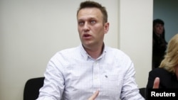 Российский оппозиционный политик Алексей Навальный.