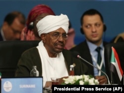 Судан президенті Омар әл-Башир. Мамыр айы, 2018 жыл.